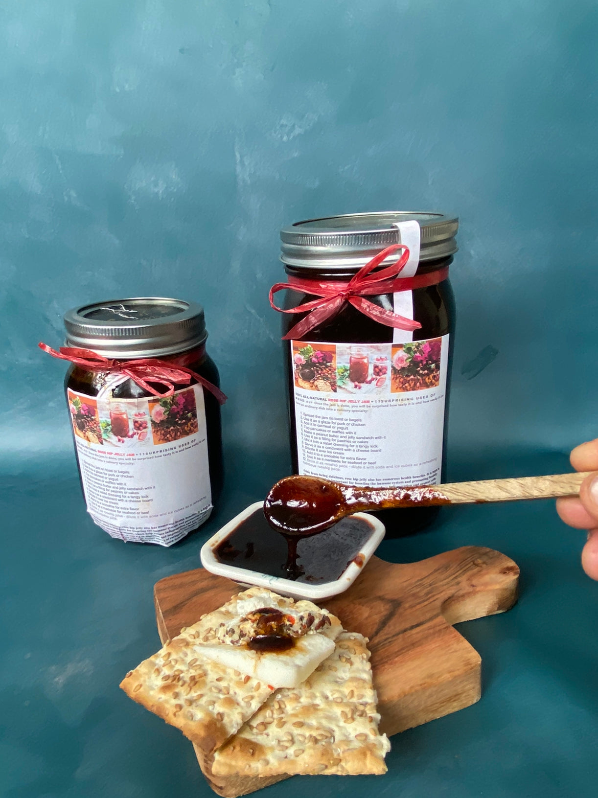 rose hip jelly jam